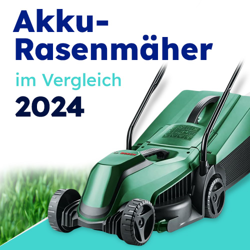 Akku-Rasenmäher im Vergleich 2024