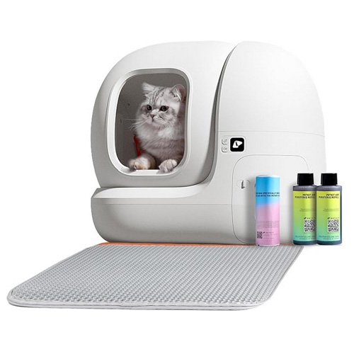 Selbstreinigende Katzentoilette PETKIT Test