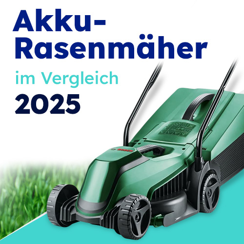 Akku-Rasenmäher im Vergleich 2025