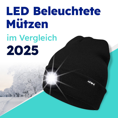 LED beleuchtete Mützen im Vergleich 2025