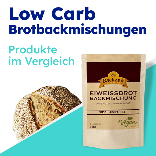 Low Carb Brotbackmischungen die gesunde Alternative - Produkte im Vergleich