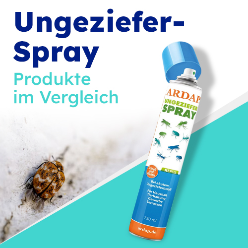 Ungezieferspray im Test - Welche Produkte wirken - Produkte im Vergleich
