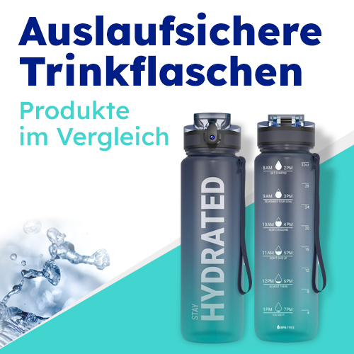 Testbericht - Die besten auslaufsicheren Flaschen - Produkte im Vergleich