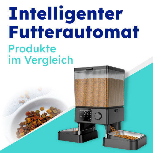 Intelligente Futterautomaten für Haustiere - Produkte im Vergleich