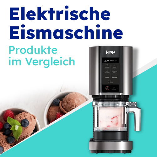 Elektrische Eismaschinen - Frisches Eis auf Knopfdruck - Produkte im Vergleich
