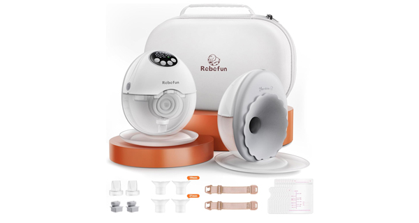 Symbolbild für die elektrische Doppelmilchpumpe von Robofun