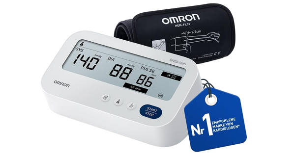 OMRON X3 Comfort AFib HEM-7196-FLEO Oberarm-Blutdruckmessgerät