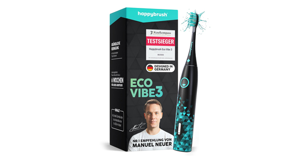 happybrush Eco Vibe 3 Schallzahnbürste
