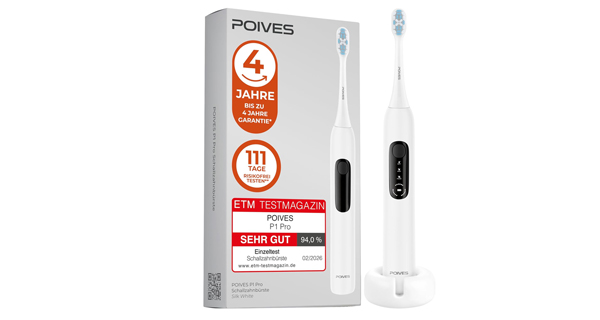 POIVES P1 Pro Schallzahnbürste